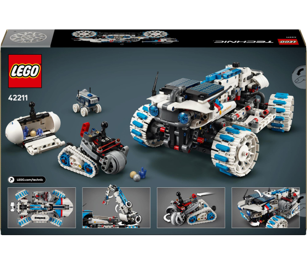 LEGO Technic 42211 Kosmiczny łazik księżycowy Lunar Outpost™ - 1331705 - zdjęcie 9